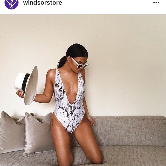 Windsor Other - Windsor Marble One-piece Swimsuit